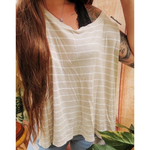 Ultra soft neutral autumn tank top π - Picture 2 of 4